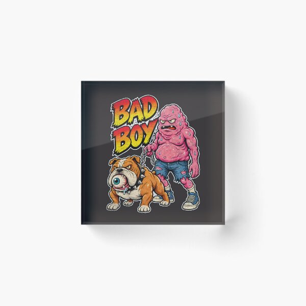 Item preview, Punk Monster and Bulldog designed and sold by AwesomeBeyondLimits.