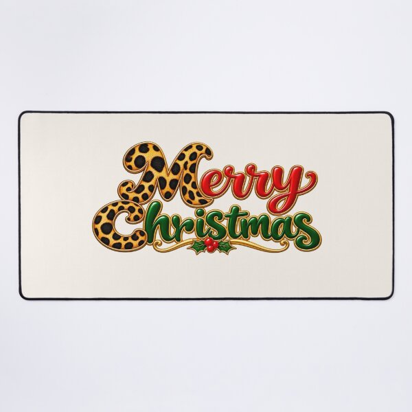 Item preview, Leopard M C Christmas Graphic designed and sold by annenambiro.