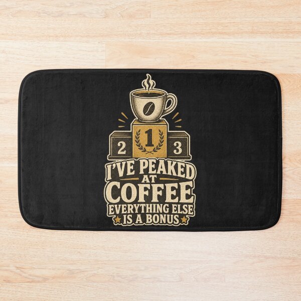Item preview, I've Peaked At Coffee Everything Else Is A Bonus Shirt, Funny Coffee Lover T-Shirt, Caffeine Humor Tee, Funny Coffee Gift Shirt, Vintage Coffee Graphic designed and sold by TshirtsLabs.