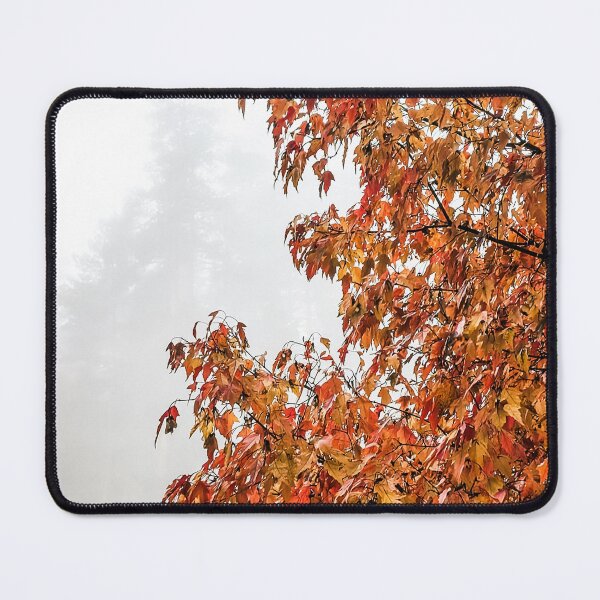 Item preview, Autumn Tree in Thick Morning Fog designed and sold by bluerosesart37.