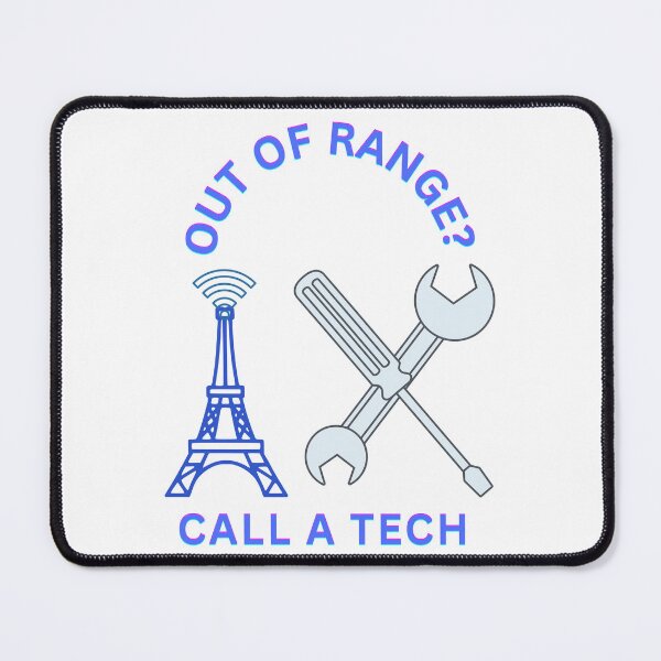 Item preview, Out Of Range? designed and sold by FiberatWorkTechs.