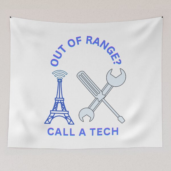 Item preview, Out Of Range? designed and sold by FiberatWorkTechs.