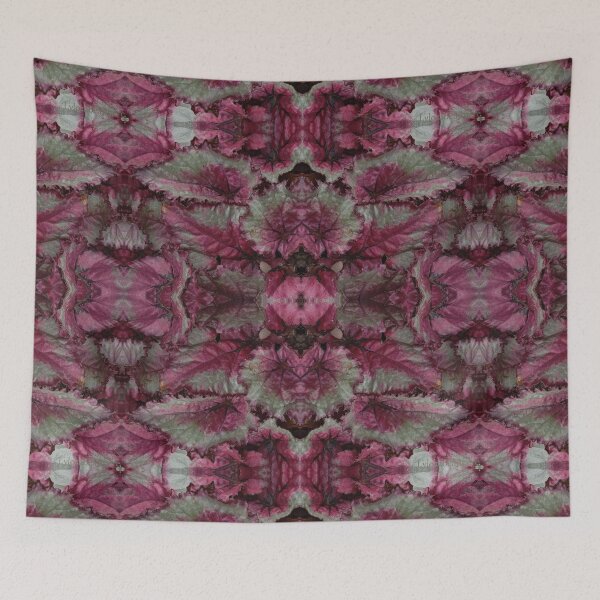 Item preview, Purple green plant, mirror photo designed and sold by lyloubeaupere.