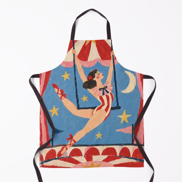 Item preview, Vintage Circus Acrobat Art – Whimsical Trapeze Artist designed and sold by Love Pantone .