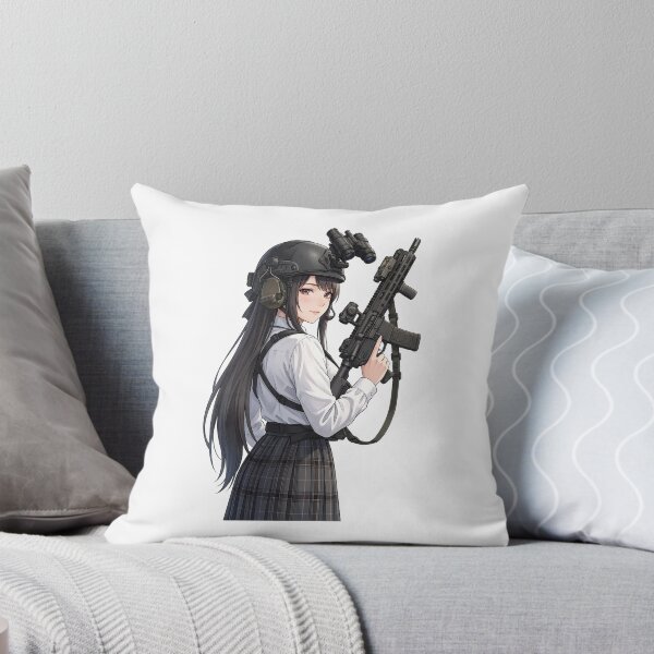 Item preview,  Tactical School Girl - Anime Special Ops designed and sold by RAWLIFEGRAPHIC.