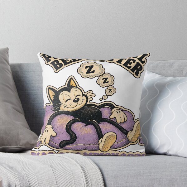 Item preview, Professional Bed Rotter Retro Cartoon Cat Nap Champion T-Shirt Design designed and sold by KIDEnia.
