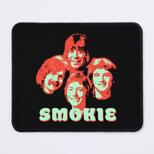 Item preview, Smokie Retro Red Classic Rock Portrait designed and sold by JoyJohnstonDVM.