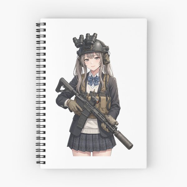 Artikelvorschau, Taktische Schulmädchen - Anime-Spezialeinheit entworfen und verkauft von RAWLIFEGRAPHIC.