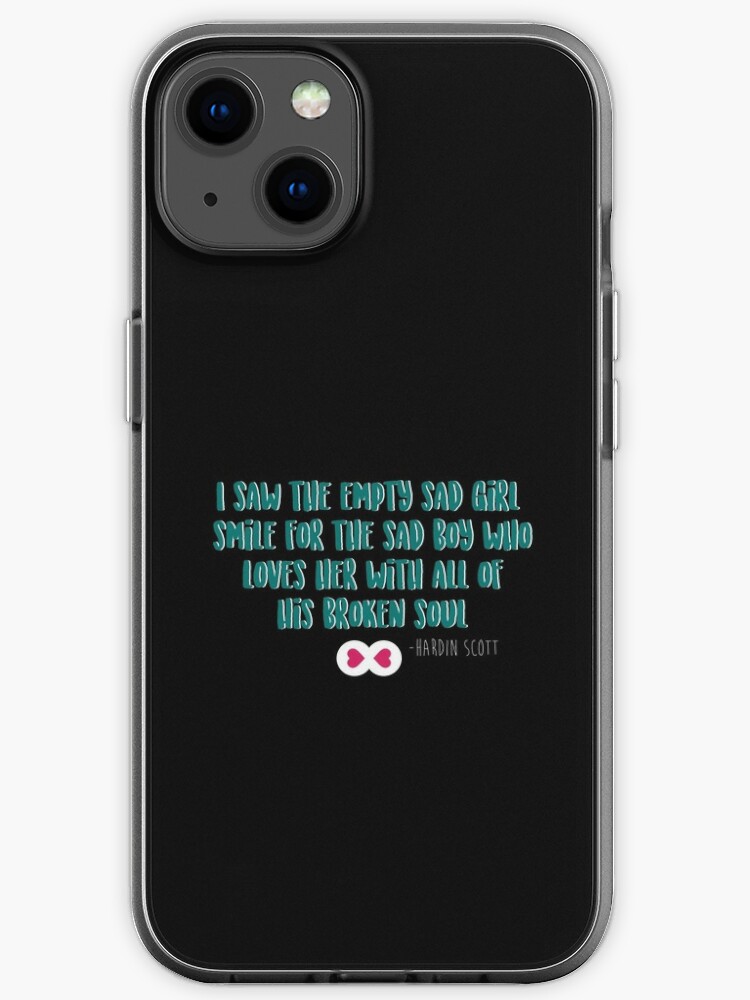 Coque Iphone Citation De Hardin Scott Par Eternallybooked Redbubble