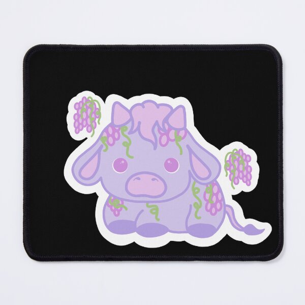 Item preview, Grape Cow, Cute, Purple, Bundle Of Grapes designed and sold by BambinoBunnyyy.