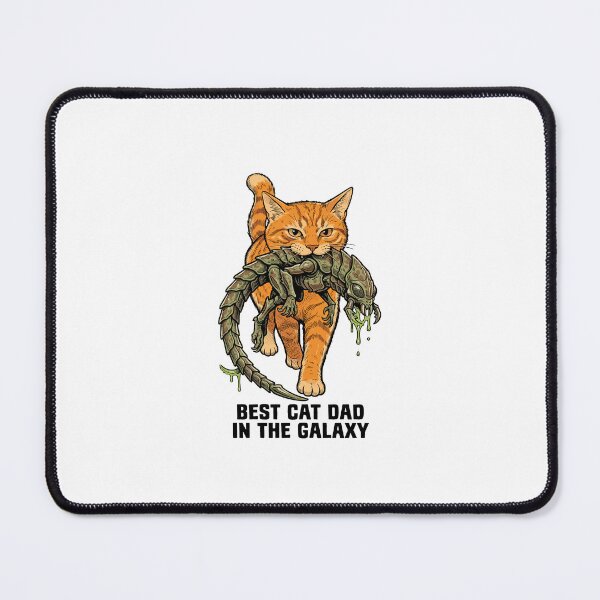 Item preview, best cat dad in the galaxy designed and sold by Designart68.