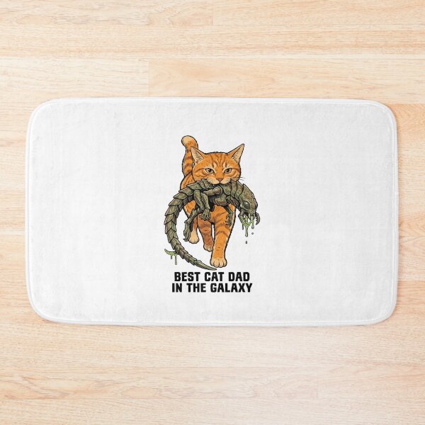 Item preview, best cat dad in the galaxy designed and sold by Designart68.