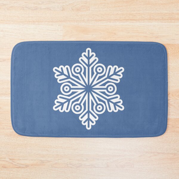 Item preview, Winter Snowflake Muted Dusty Blue Seamless Pattern Art designed and sold by ​Jyoti Digital Artist.