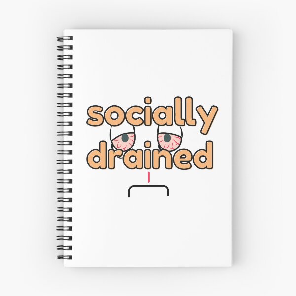 Item preview, social battery 1 % for exhausted  designed and sold by simonrice14.