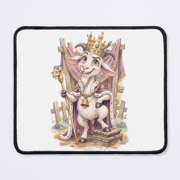 Item preview, Goat king designed and sold by Cowmiow .