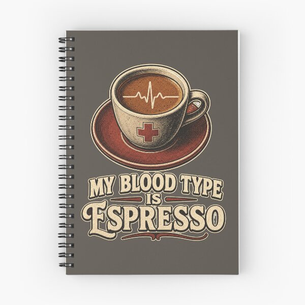 Item preview, My Blood Type Is Espresso Shirt, Funny Coffee Lover T-Shirt, Espresso Humor Tee, Funny Coffee Addict Gift Shirt, Vintage Coffee Graphic designed and sold by TshirtsLabs.