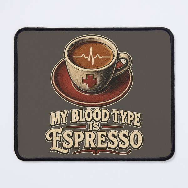 Item preview, My Blood Type Is Espresso Shirt, Funny Coffee Lover T-Shirt, Espresso Humor Tee, Funny Coffee Addict Gift Shirt, Vintage Coffee Graphic designed and sold by TshirtsLabs.