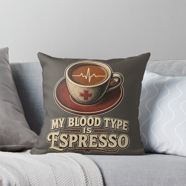 Item preview, My Blood Type Is Espresso Shirt, Funny Coffee Lover T-Shirt, Espresso Humor Tee, Funny Coffee Addict Gift Shirt, Vintage Coffee Graphic designed and sold by TshirtsLabs.