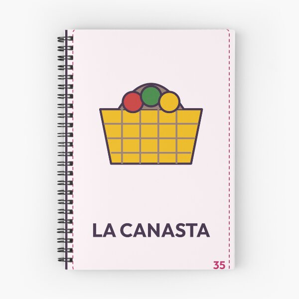 Item preview, La Canasta Lotería Card · The Basket · Mexican Loteria No. 35 designed and sold by EdicionesSastal.