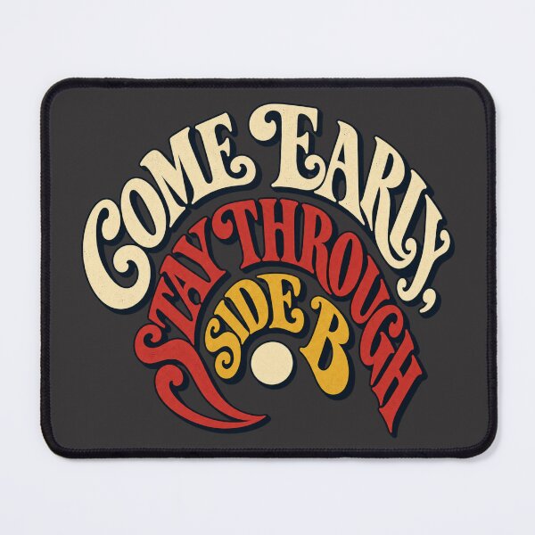 Item preview, Come Early Stay Through Side B – Retro Listening Party designed and sold by Golden Era Studio.