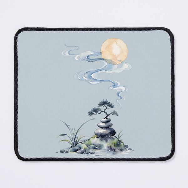 Item preview, Zen Moon and Bonsai Serenity designed and sold by ZYVARENNE.