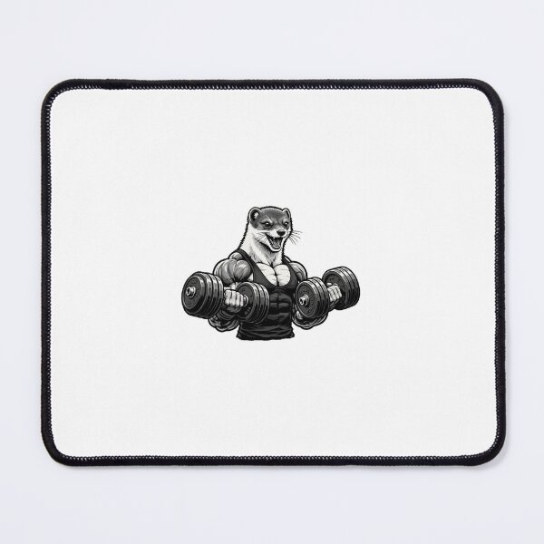 Item preview, Swole Stoat Black and White designed and sold by SwoleStoat.