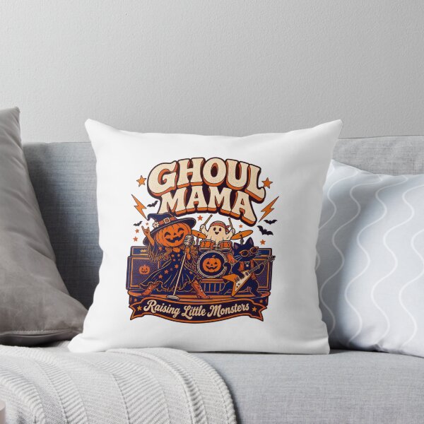 Item preview, Ghoul Mama Retro Halloween Band designed and sold by LuveraxArt.