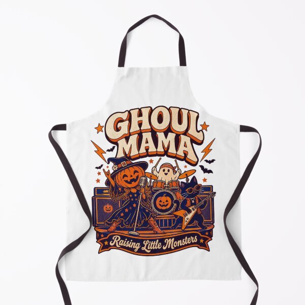Item preview, Ghoul Mama Retro Halloween Band designed and sold by LuveraxArt.