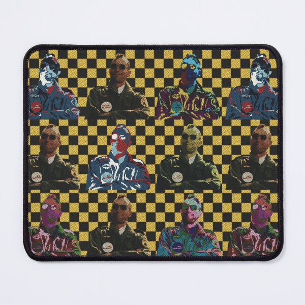 Item preview, Travis Bickle Pop-Art Portrait Collage (Taxi Driver Fan Art) designed and sold by Cathedral of Curiosity.