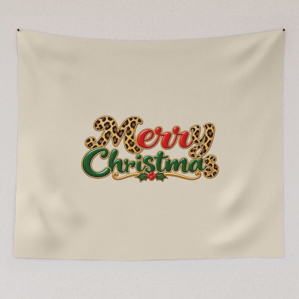 Item preview, Festive Red Green Leopard Christmas designed and sold by annenambiro.