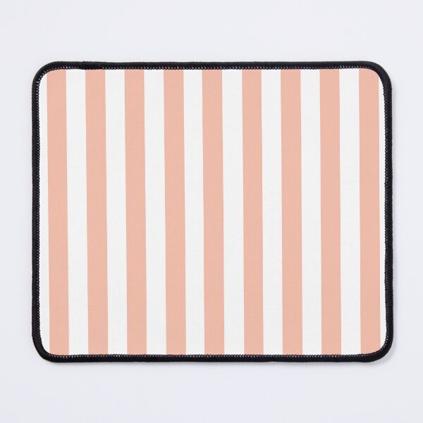 Item preview, Candy stripes in peach and white designed and sold by RishabhArts1.