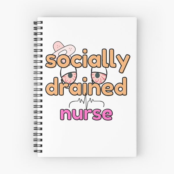 Item preview, social battery 1 % for exhausted nurse designed and sold by simonrice14.