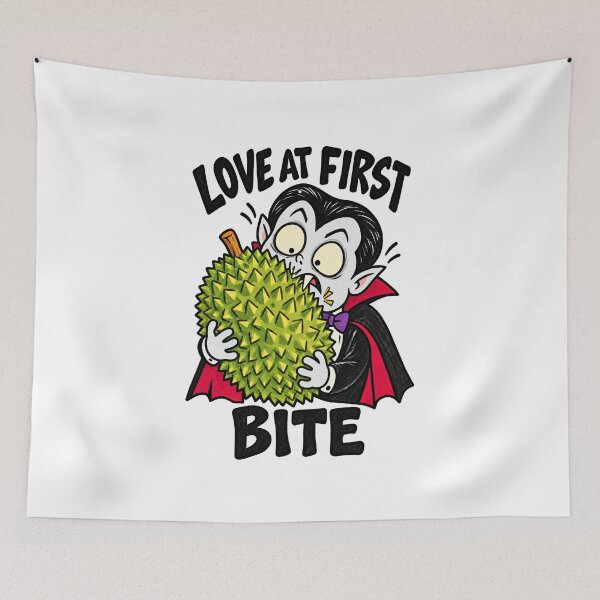 Item preview, Love at First Bite Vampire Durian designed and sold by NatureStyle555.