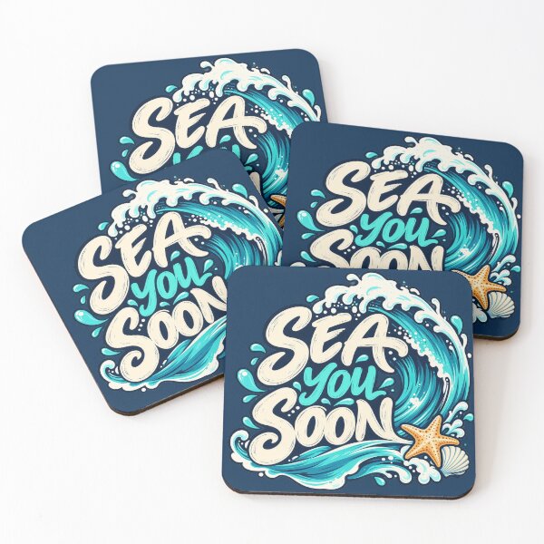 Item preview, Sea You Soon Ocean Wave designed and sold by AndyGordon125.