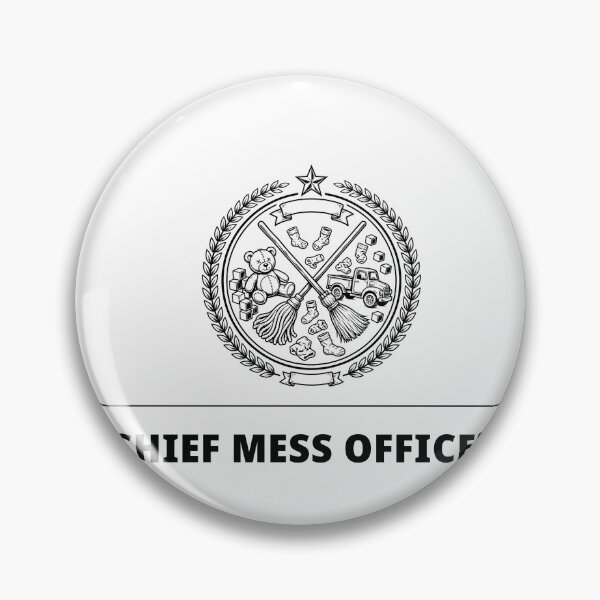 Item preview, Chief Mess Officer Funny Dad Design designed and sold by Tolle Lege.