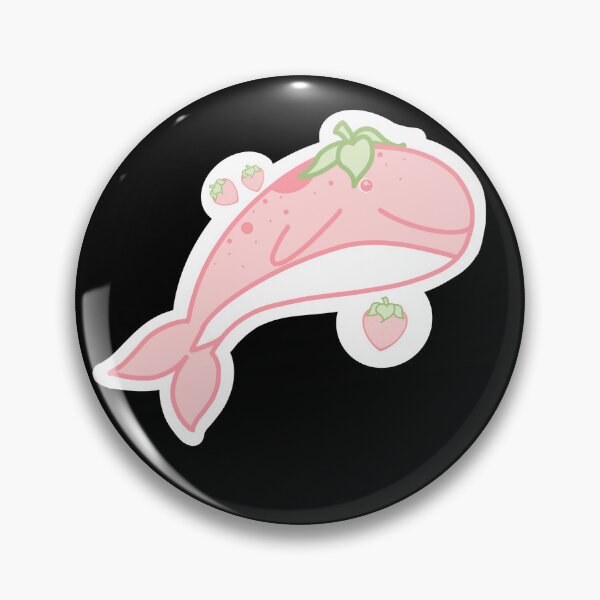 Item preview, Strawberry Whale, Berry Whale designed and sold by BambinoBunnyyy.