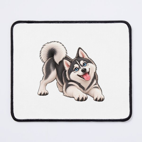 Item preview, Cute Husky Puppy Playing designed and sold by BerlyArts.