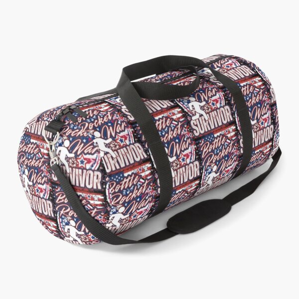 Item preview, Bottle Rocket War Survivor – Patriotic Funny Firework Mishap Stick Figure Distressed Explosion Graphic designed and sold by GFamilyC.