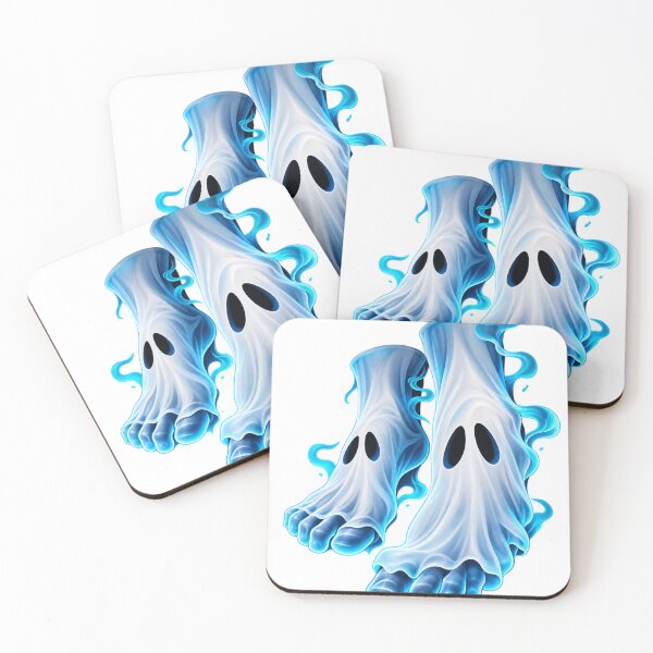 Item preview, Ghost feet blue spooky  designed and sold by urbanshop7.