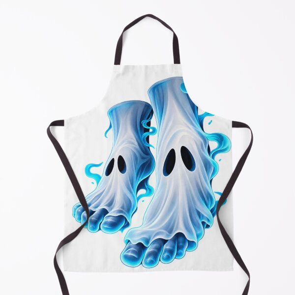 Item preview, Ghost feet blue spooky designed and sold by urbanshop7.