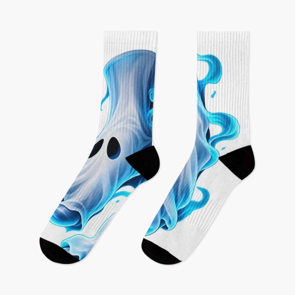 Item preview, Ghost feet blue spooky  designed and sold by urbanshop7.