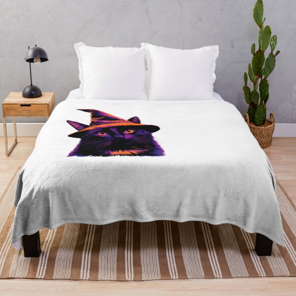 Item preview, Witchy Black Cat Pop Art designed and sold by Purrista Studio.