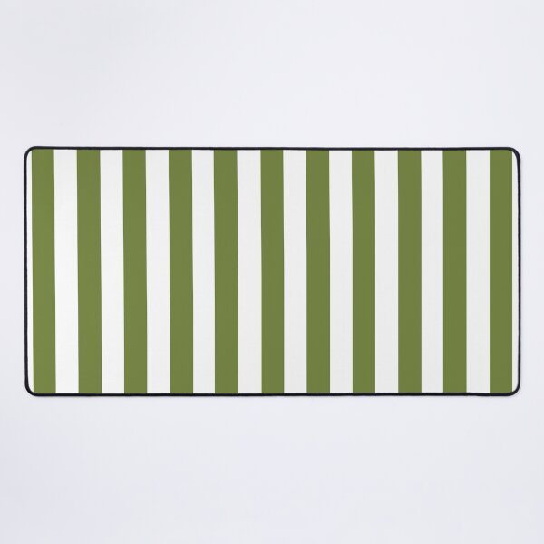 Item preview, Candy stripes in olive green and white designed and sold by RishabhArts1.