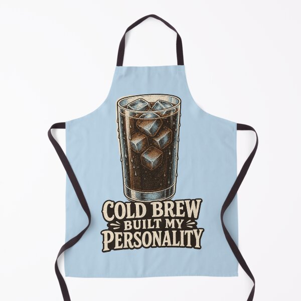 Item preview, Cold Brew Built My Personality Shirt, Funny Coffee Lover T-Shirt, Cold Brew Humor Tee, Funny Coffee Gift Shirt, Vintage Coffee Graphic designed and sold by TshirtsLabs.