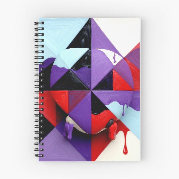 Item preview, melting triangles colorful geometric triangular abstract design designed and sold by SmashingDeals.