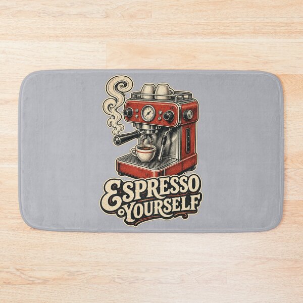 Item preview, Espresso Yourself Shirt, Funny Coffee Lover T-Shirt, Coffee Pun Humor Tee, Funny Coffee Gift Shirt, Vintage Espresso Machine Graphic designed and sold by TshirtsLabs.
