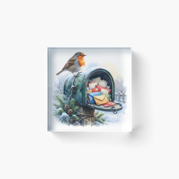 Item preview, Robin Winter Mail designed and sold by Sybille-Yates.