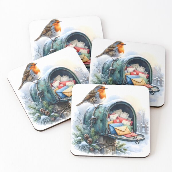 Item preview, Robin Winter Mail designed and sold by Sybille-Yates.