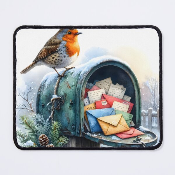 Item preview, Robin Winter Mail designed and sold by Sybille-Yates.
