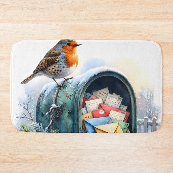 Item preview, Robin Winter Mail designed and sold by Sybille-Yates.